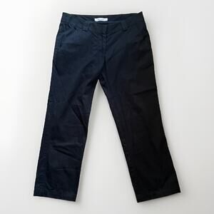 Ulla Johnson Low-Rise Cropped Pants – Black – Size 2 – Made in NYC